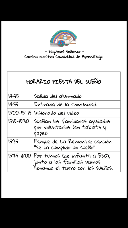 horario sueño